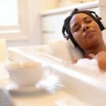 woman relaxing