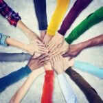 hands of support